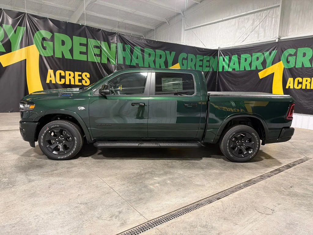 New 2026 Serrano-Green Metallic Exterior Paint RAM Big Horn image 3
