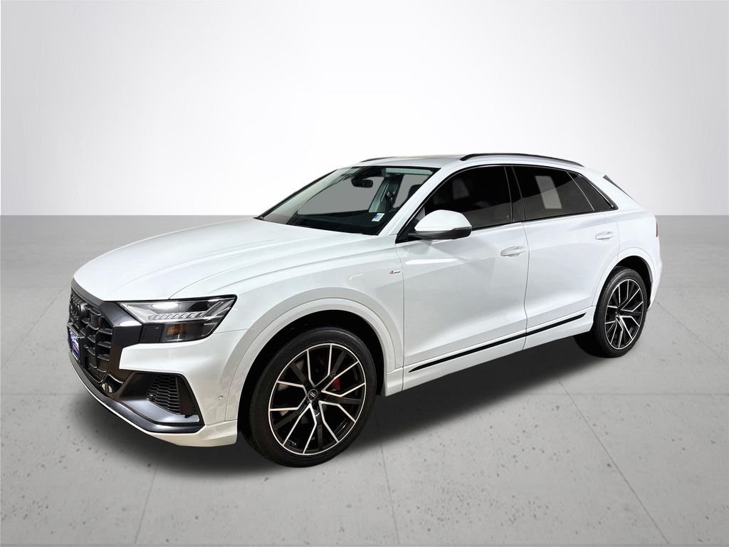 Used 2023 White Audi 55 Premium Plus image 2
