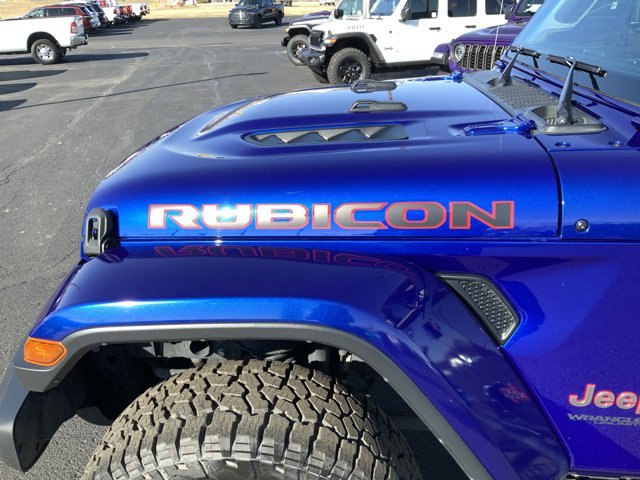 Used 2020 Ocean Blue Metallic Clearcoat Jeep Rubicon image 17