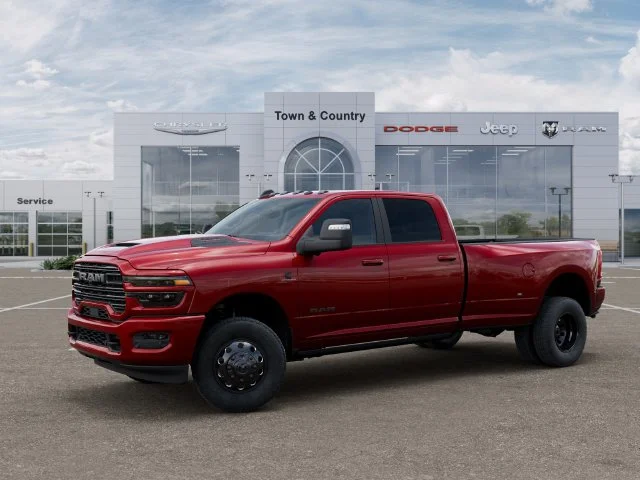 New 2027 Molten Red Pearl-Coat Exterior Paint RAM Laramie image 2