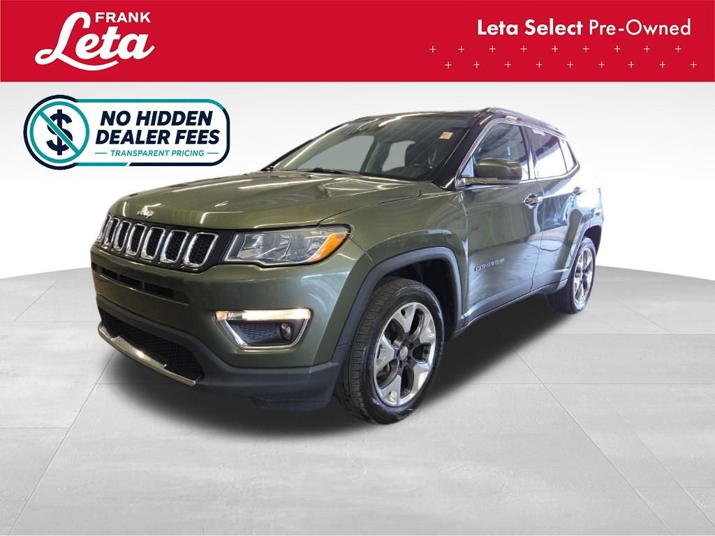 Used 2020 Olive Green Pearlcoat Jeep  image 1