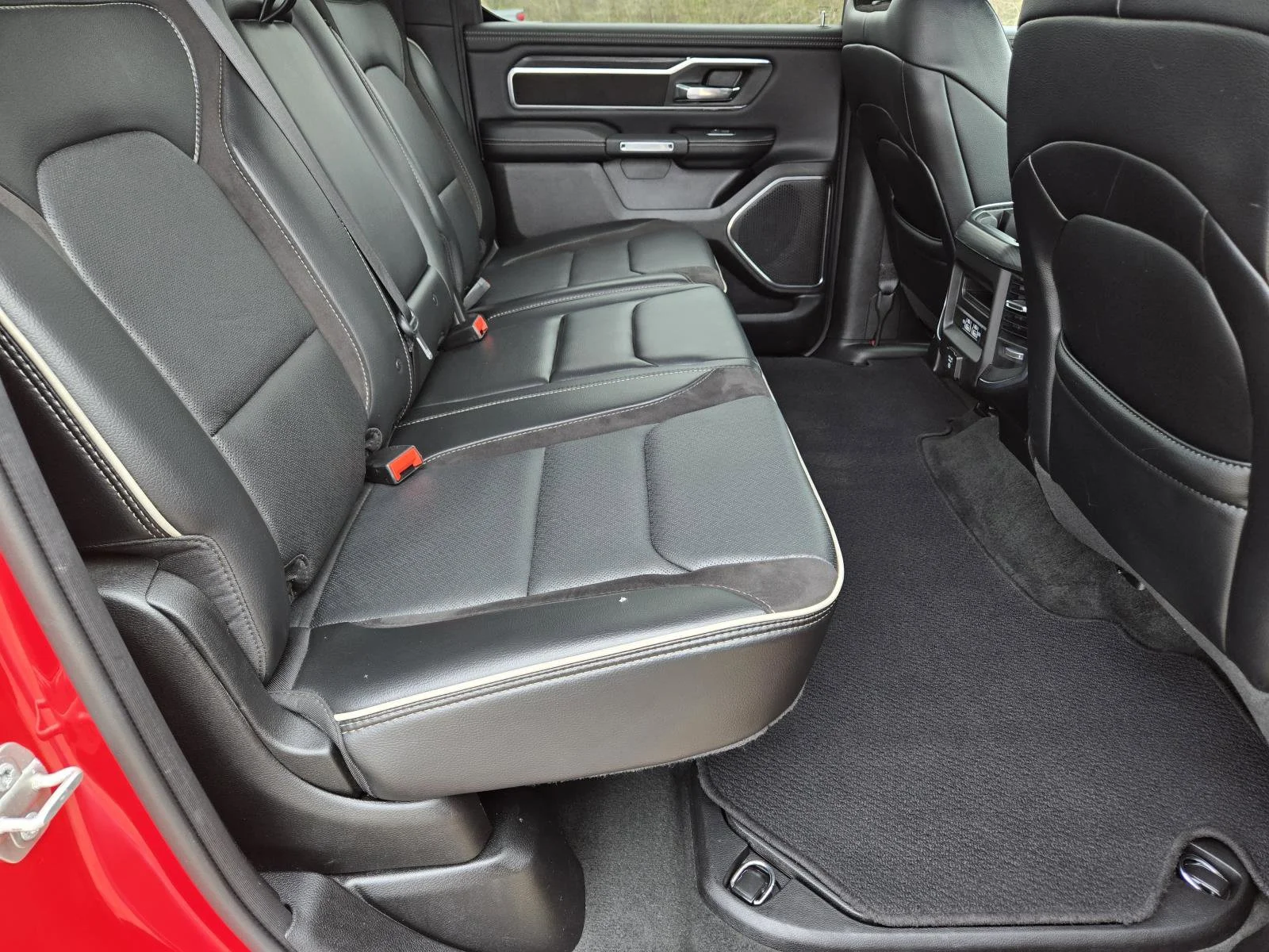 Used 2024 Flame Red Clearcoat Ram Laramie image 27