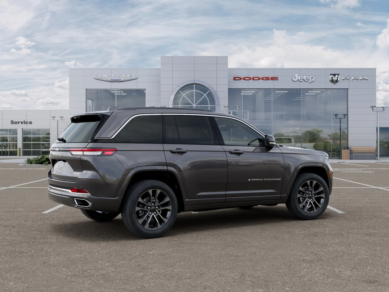 New 2025 Baltic Gray Metallic Clear-Coat Exterior Paint Jeep Overland image 52
