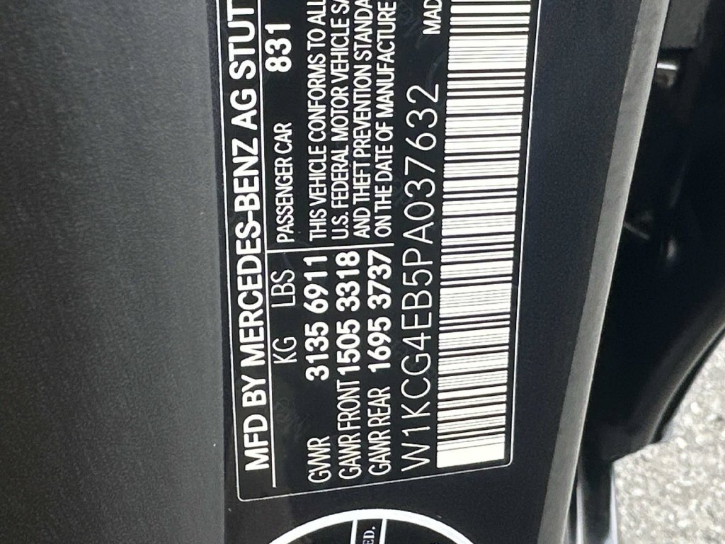 Certified Used 2023 Graphite Gray Metallic Mercedes-Benz 580 image 32