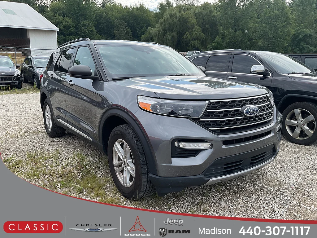 Used 2022 Carbonized Gray Ford XLT image 1