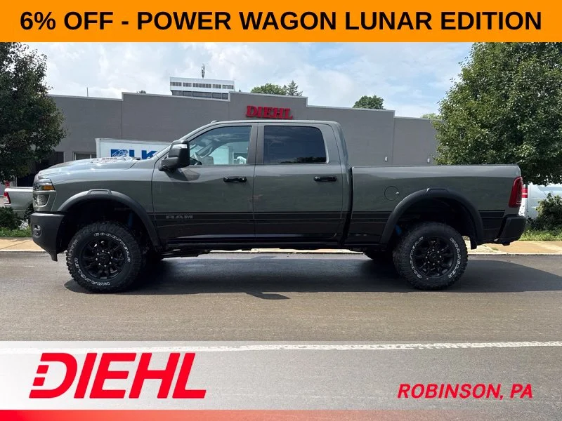 New 2026 Ceramic Gray Clear-Coat Exterior Paint RAM Power Wagon image 4
