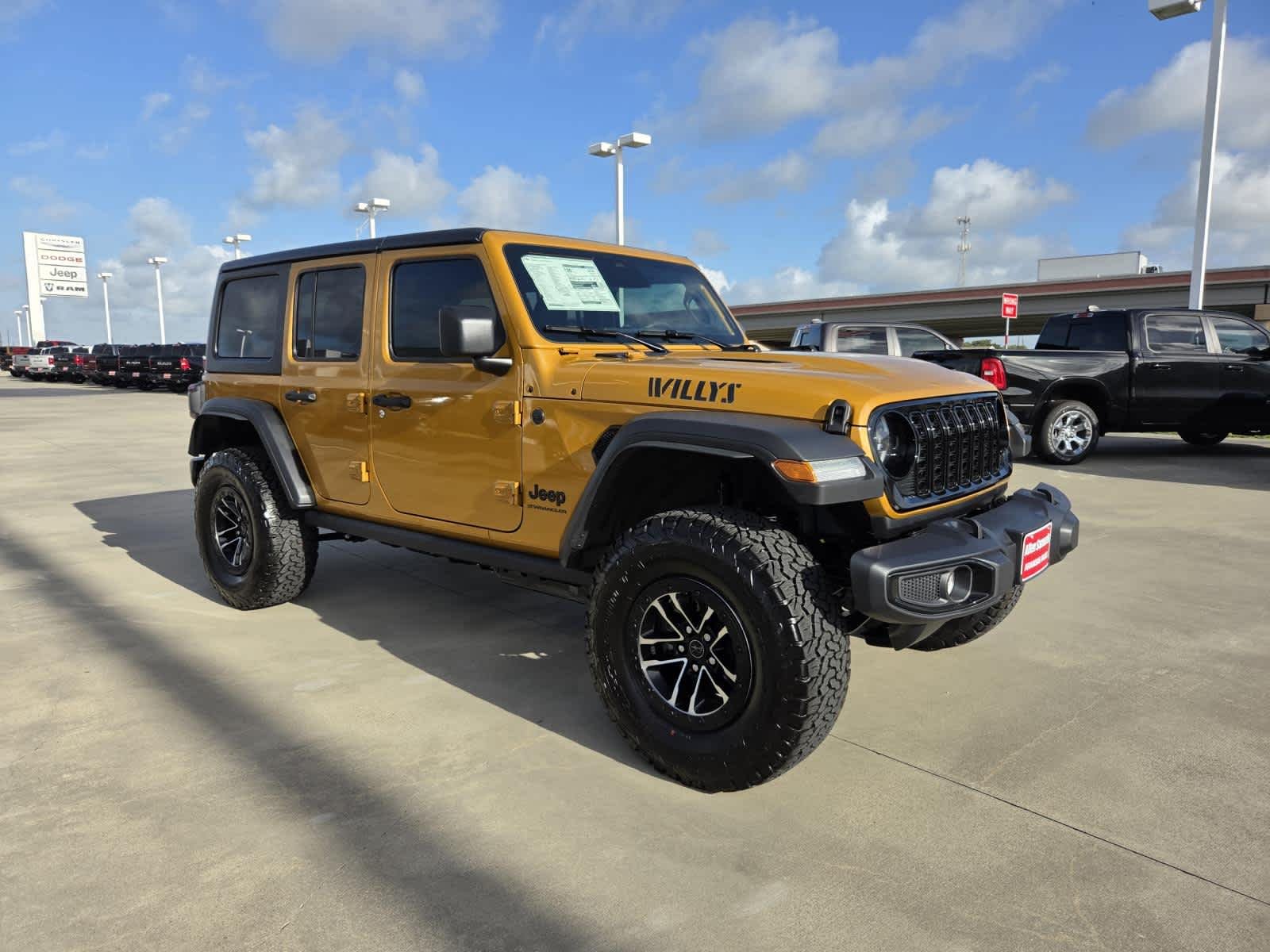 New 2026 Goldilocks Exterior Paint Jeep Willys image 7