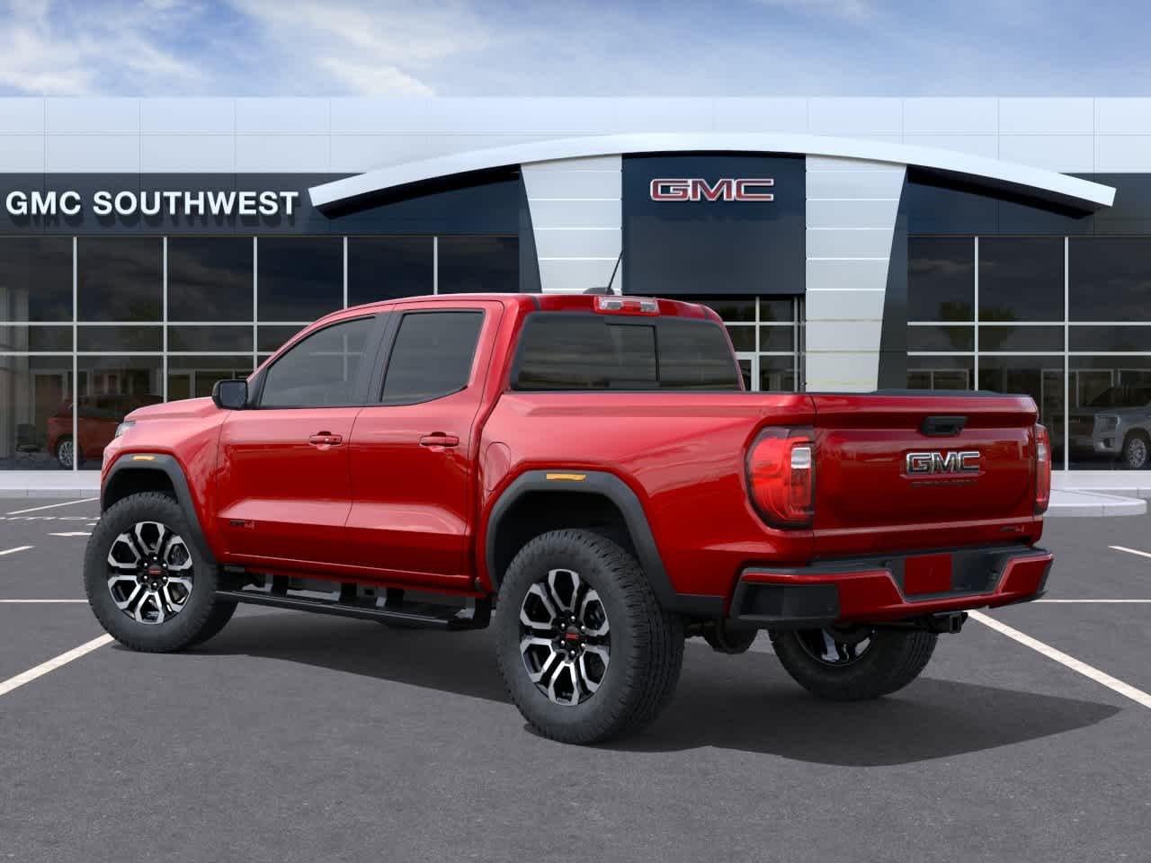 New 2026 Volcanic Red Tintcoat GMC AT4 image 3