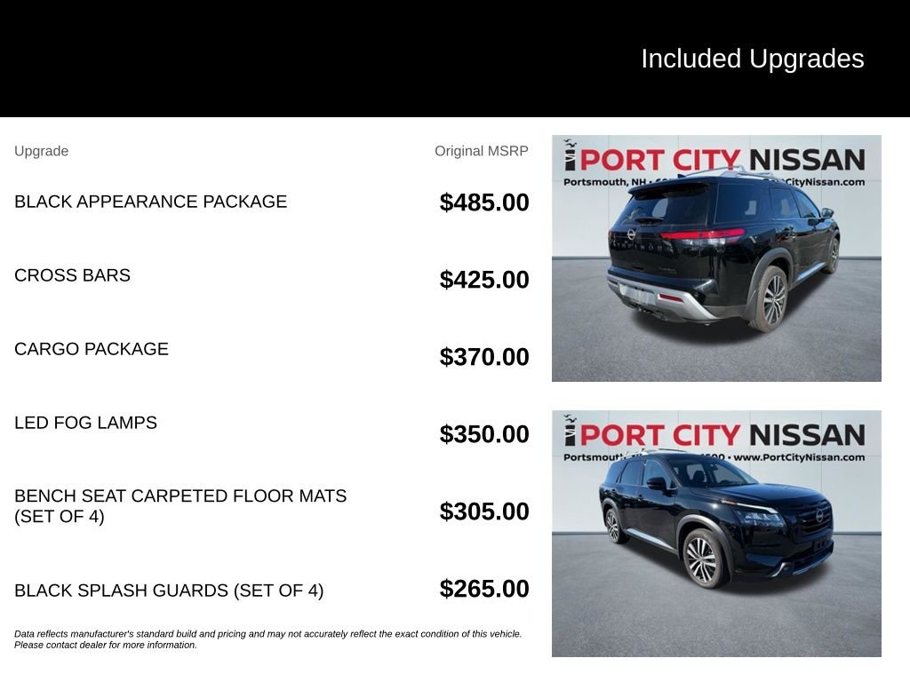 Used 2025 Super Black Nissan Platinum image 6