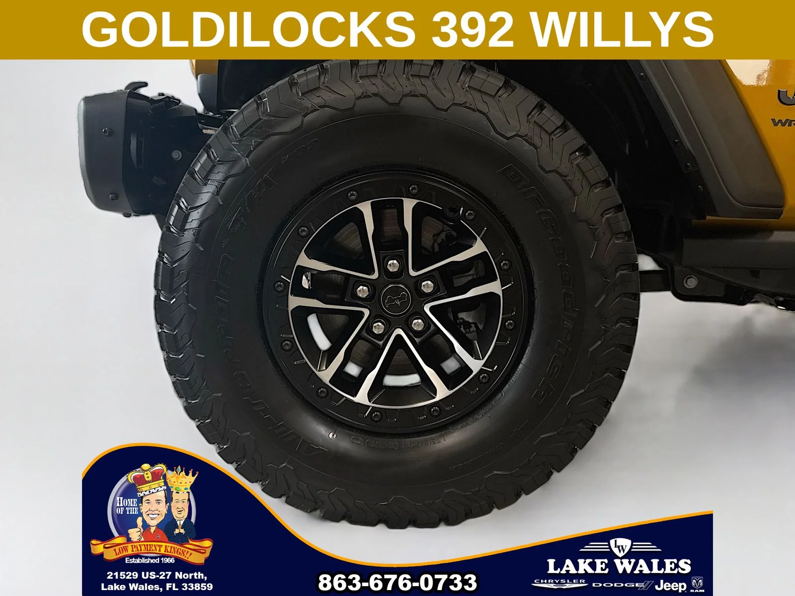 New 2026 Goldilocks Exterior Paint Jeep Willys image 29