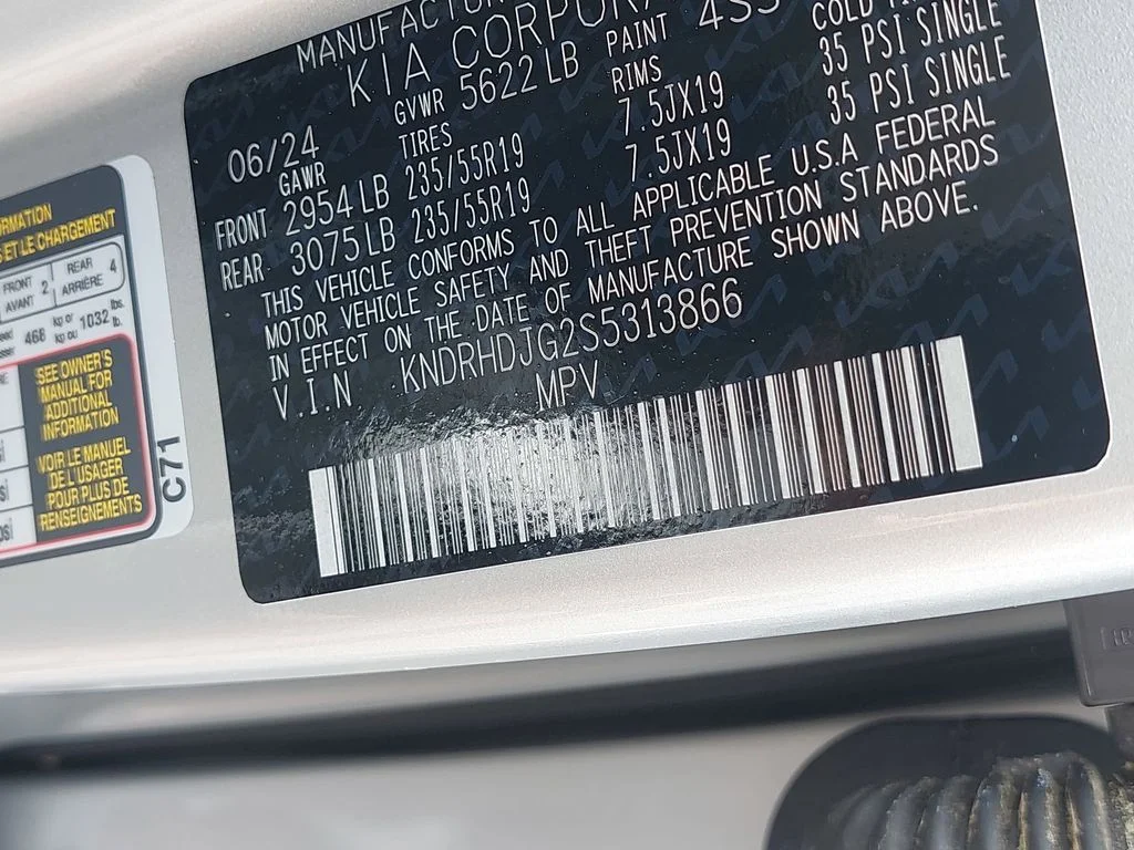 Used 2025 Silver Kia EX image 34