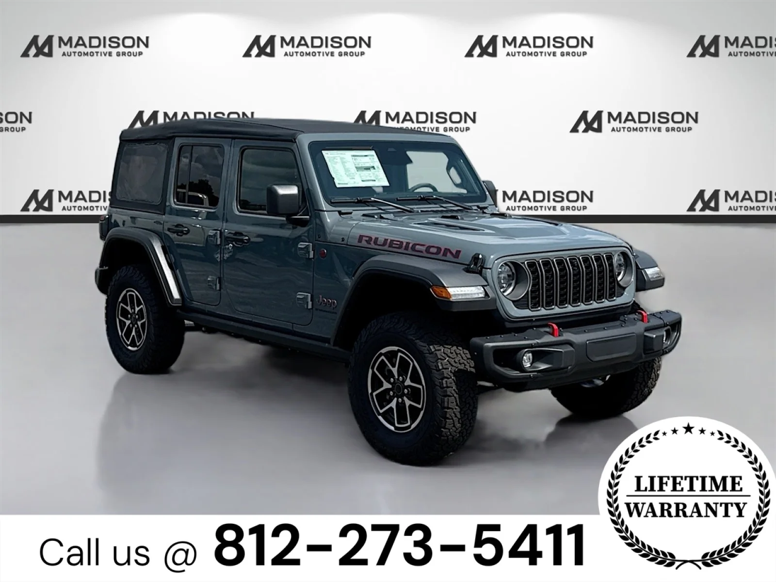 New 2026 Anvil Clearcoat Jeep Rubicon image 3