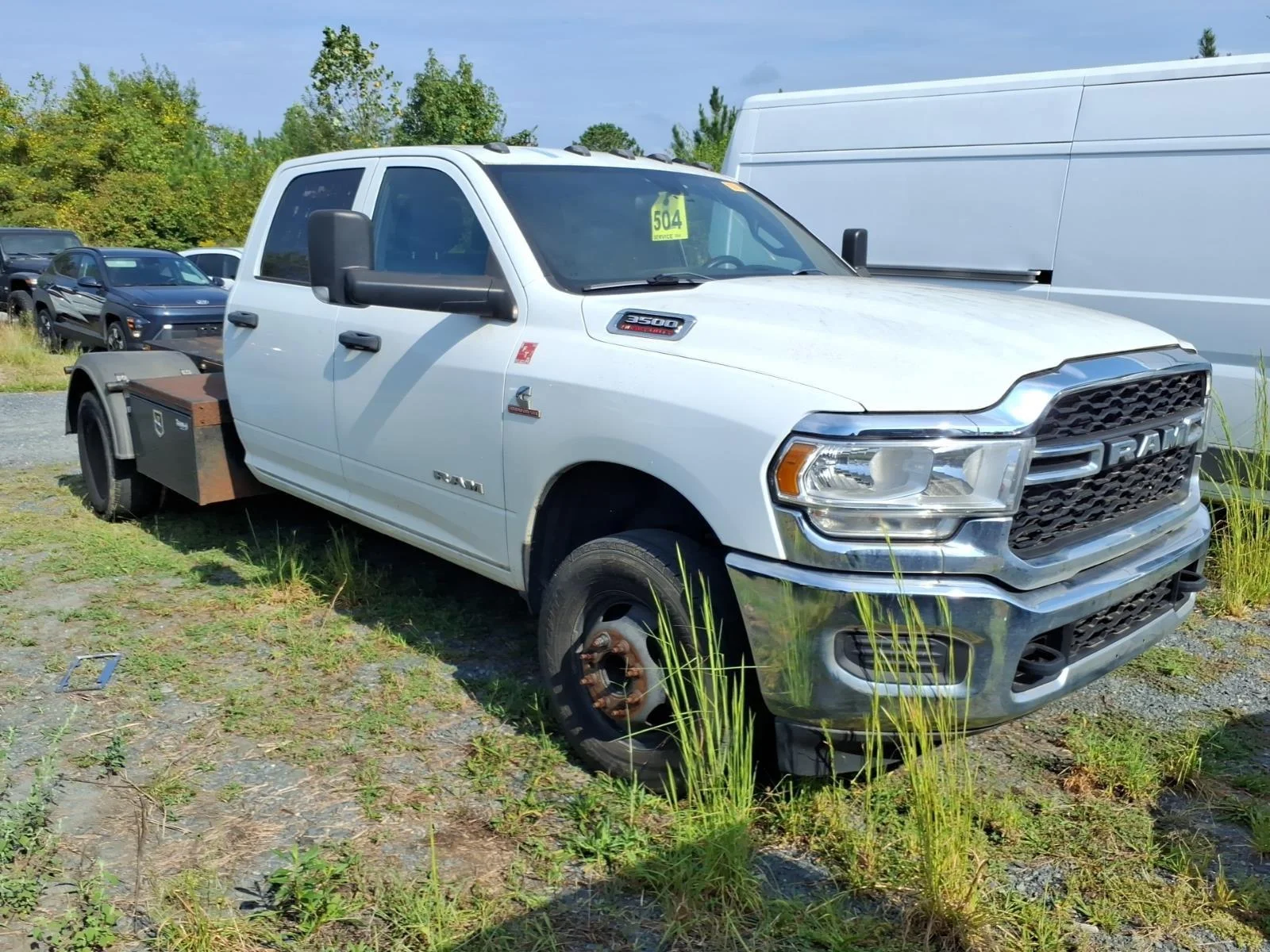 Used 2022 Bright White Clearcoat Ram Tradesman image 5