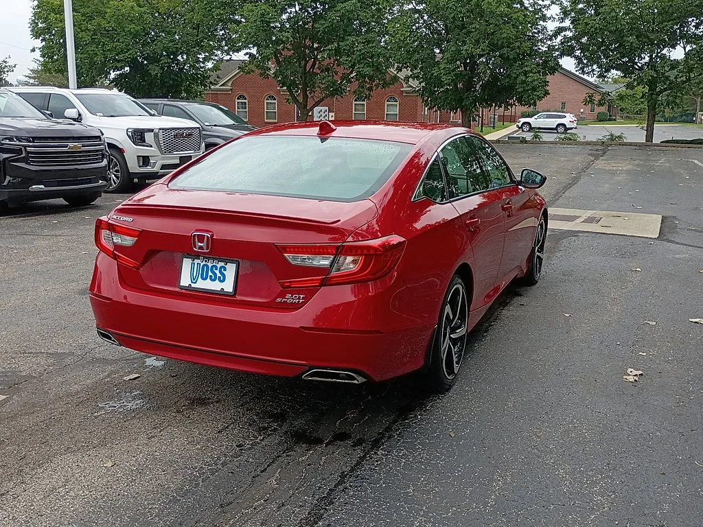 Certified Used 2018 San Marino Red Honda Sport image 3