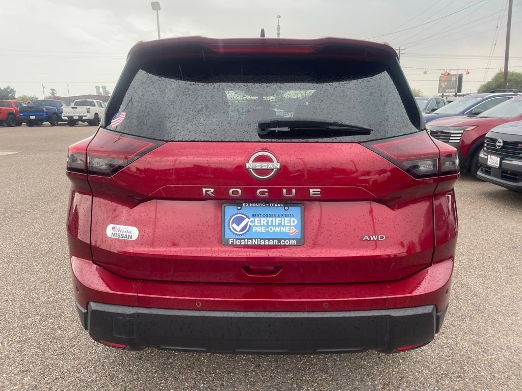 Certified Used 2025 Red Nissan S image 6