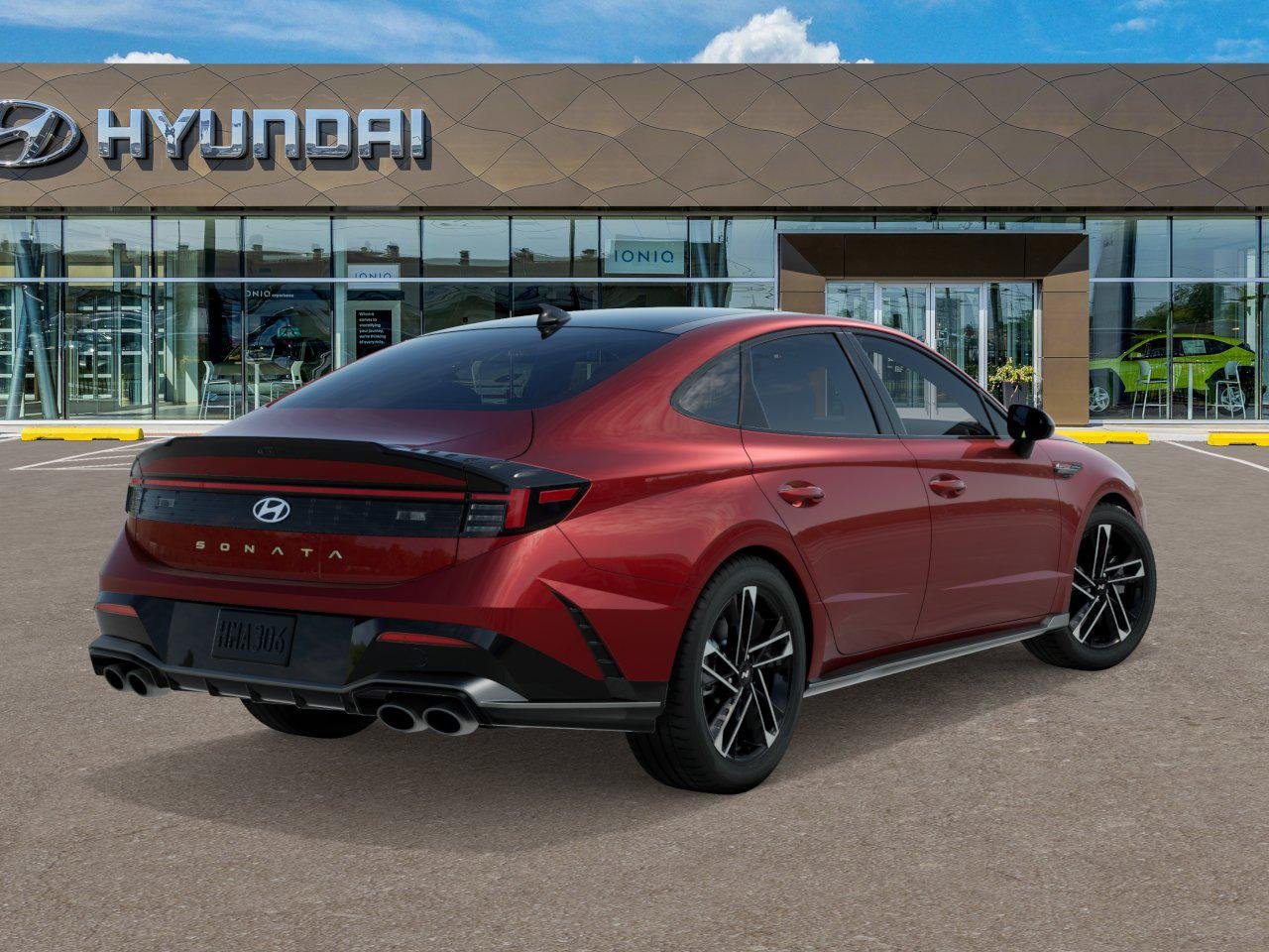 New 2026 Ultimate Red Hyundai N Line image 4