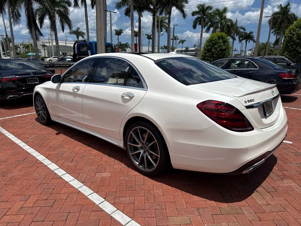 Certified Used 2020 White Mercedes-Benz S 560 image 7