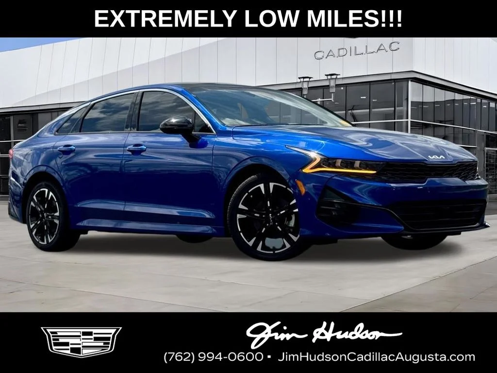 Used 2022 Blue Kia GT-Line image 1