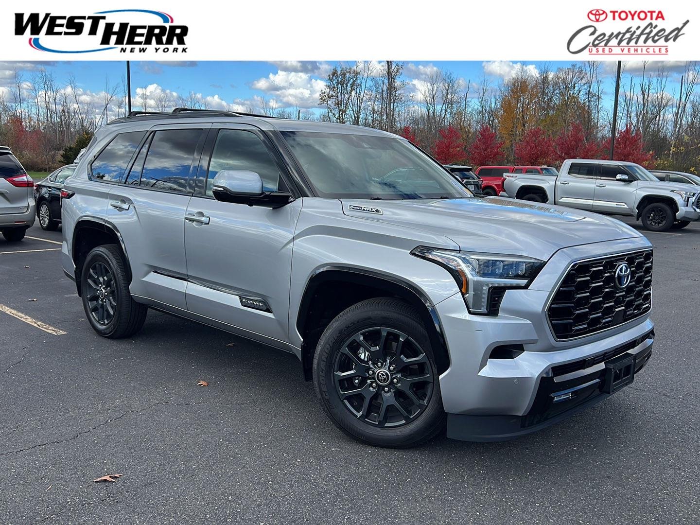 Used 2023 Celestial Silver Metallic Toyota Platinum image 1