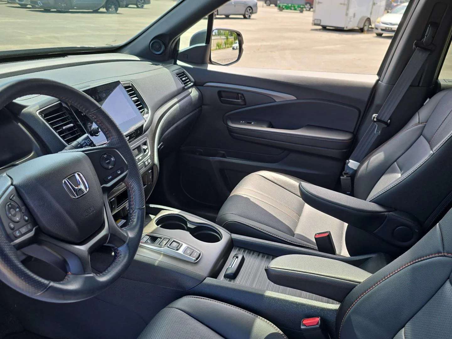 Used 2023 Crystal Black Pearl Honda TrailSport image 13