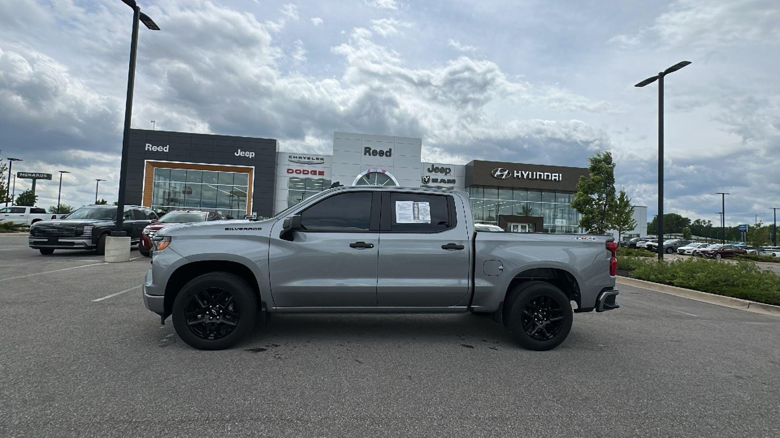 Used 2024 Chevrolet Silverado 1500 Custom with VIN 1GCPDBEK3RZ210884 for sale in Kansas City