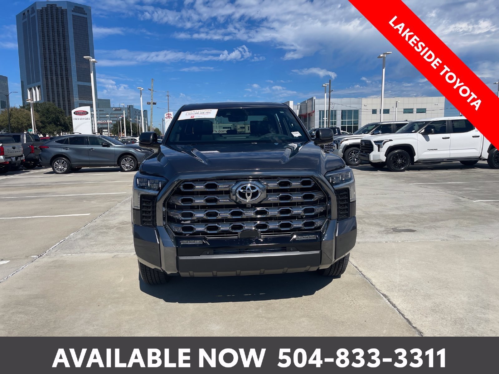 Certified Used 2026 Gray Toyota Platinum image 9