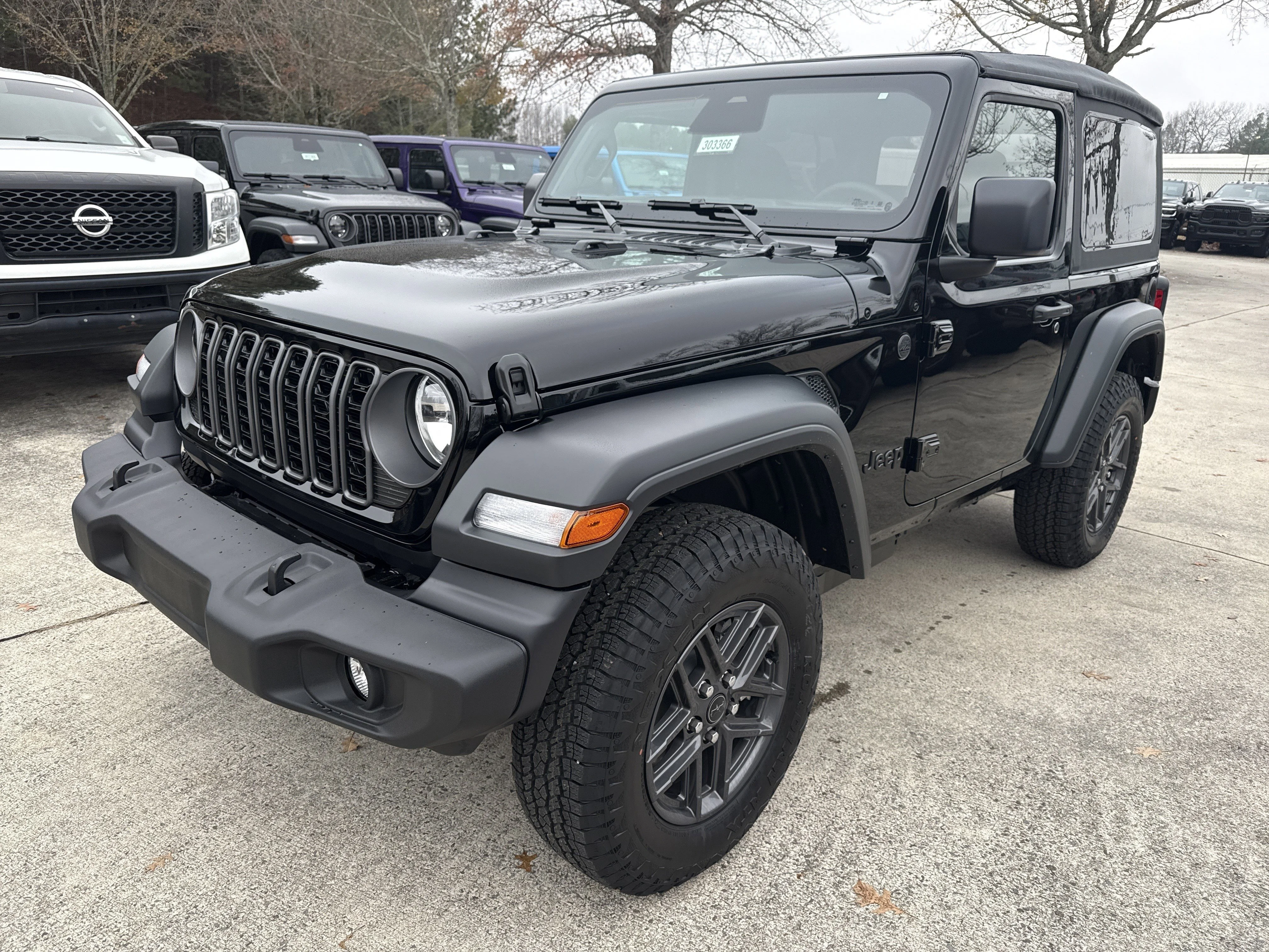 New 2026 Black Clearcoat Jeep Sport S image 3