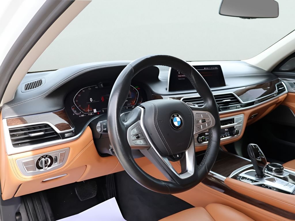 Used 2021 Mineral White Metallic BMW 740i xDrive image 19