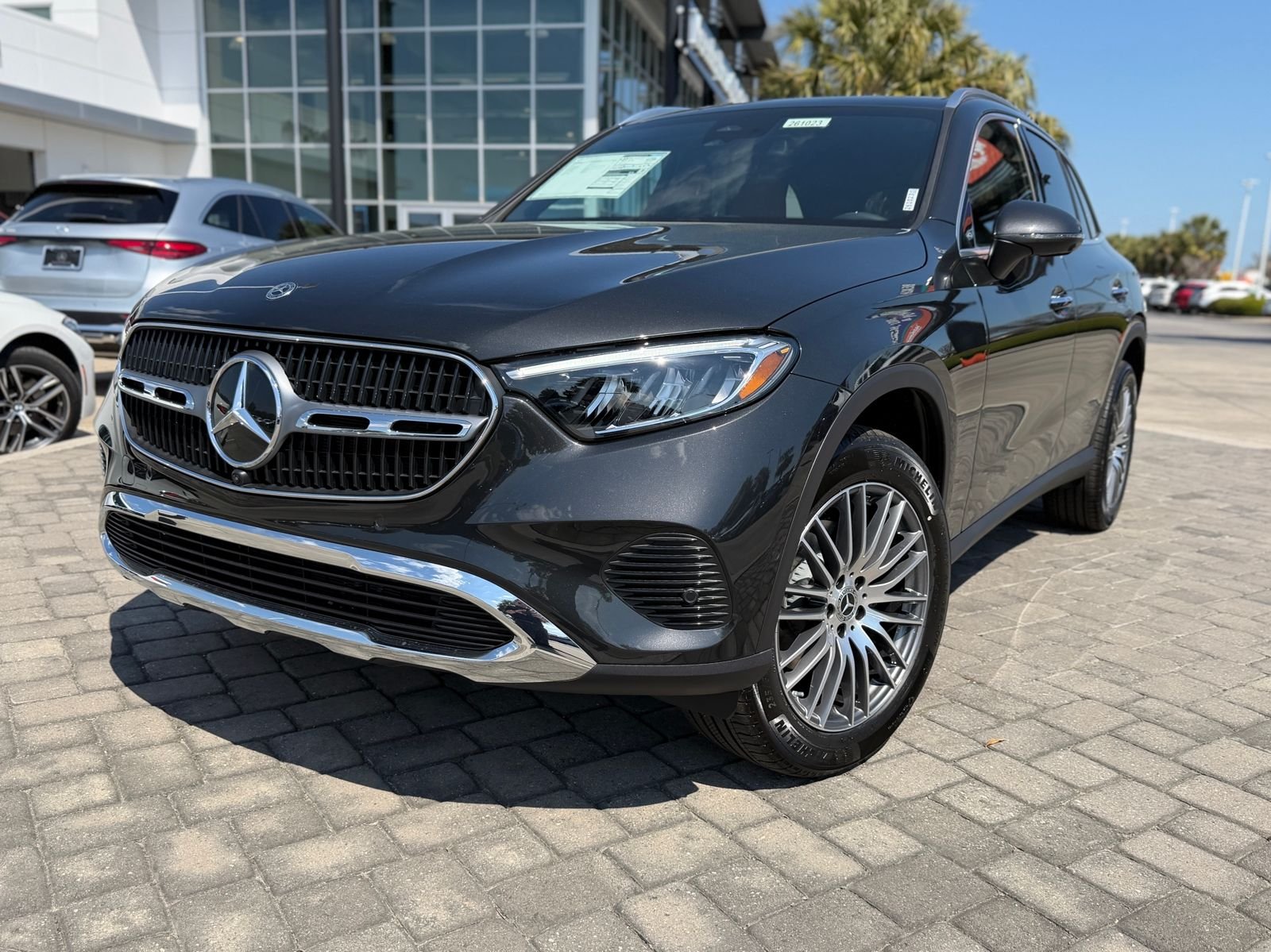 New 2026 Graphite Gray Metallic Mercedes-Benz GLC 300 image 1