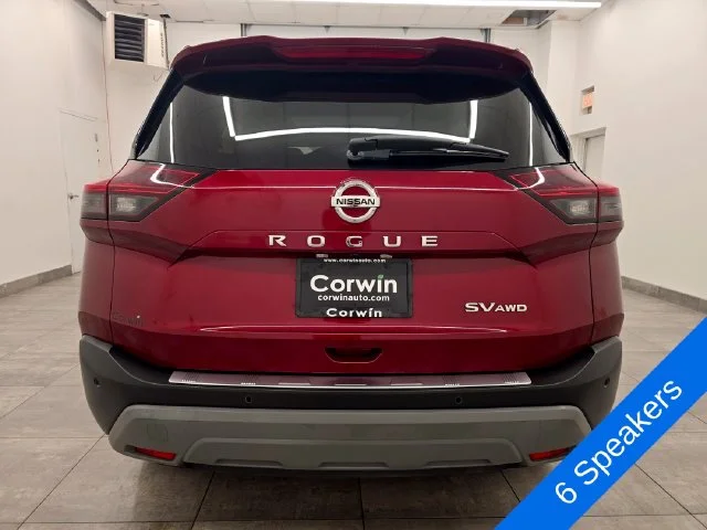 Used 2021 Scarlet Ember Nissan SV image 4