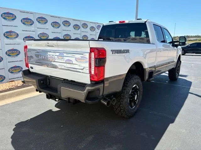 New 2026 Star White Metallic Tri-Coat Ford King Ranch image 4