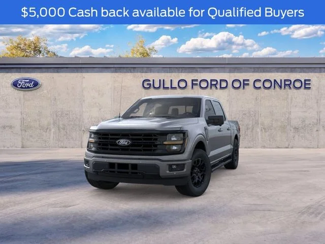 New 2026 Carbonized Gray Metallic Ford XLT image 2