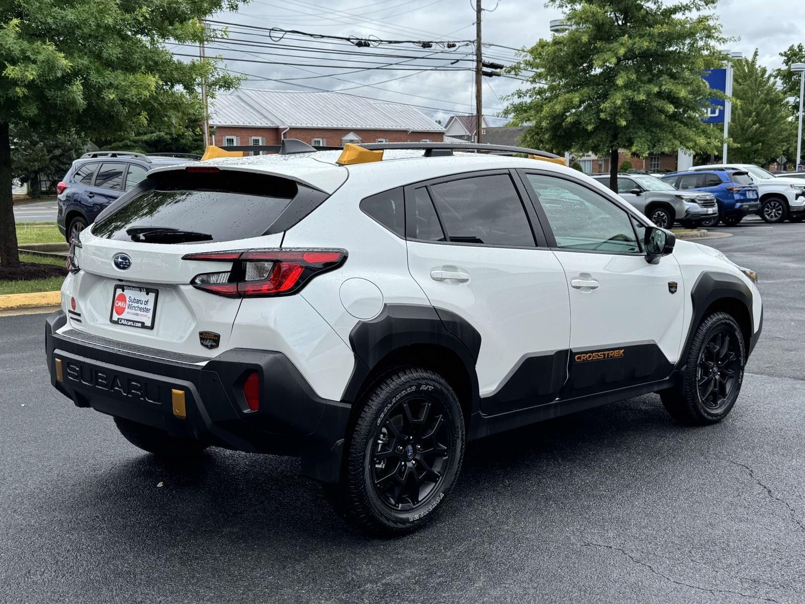 Used 2025 Crystal White Pearl Subaru Wilderness image 2