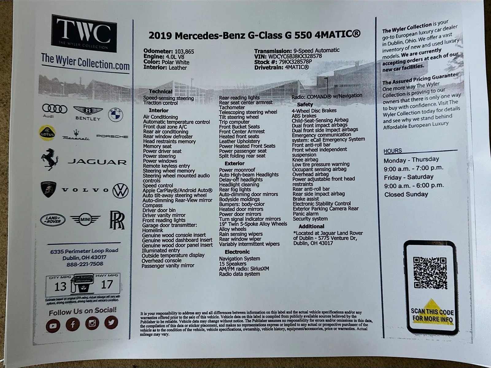 Used 2019 White Mercedes-Benz  image 47