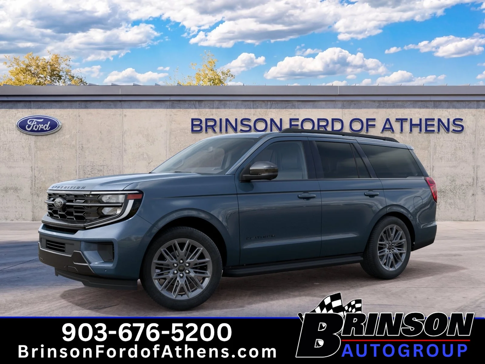 New 2027 Nocturnal Blue Metallic Ford Platinum image 1
