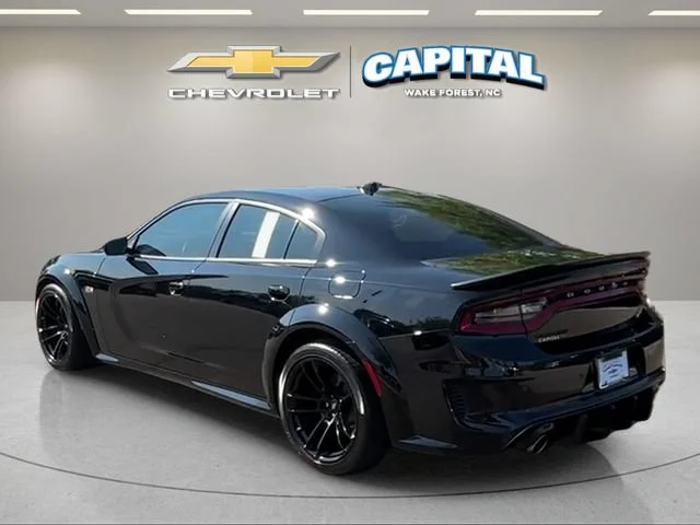 Used 2023 Black Dodge Scat Pack Widebody image 3
