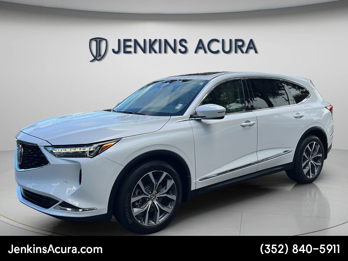 Used 2023 Platinum White Pearl Acura w/Technology Package image 7