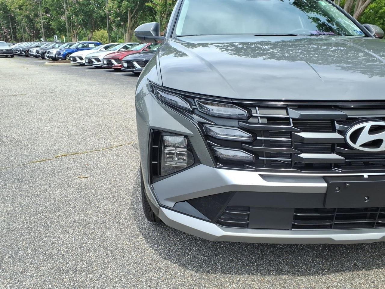 New 2026 Hampton Gray Hyundai SEL Plus AWD image 3