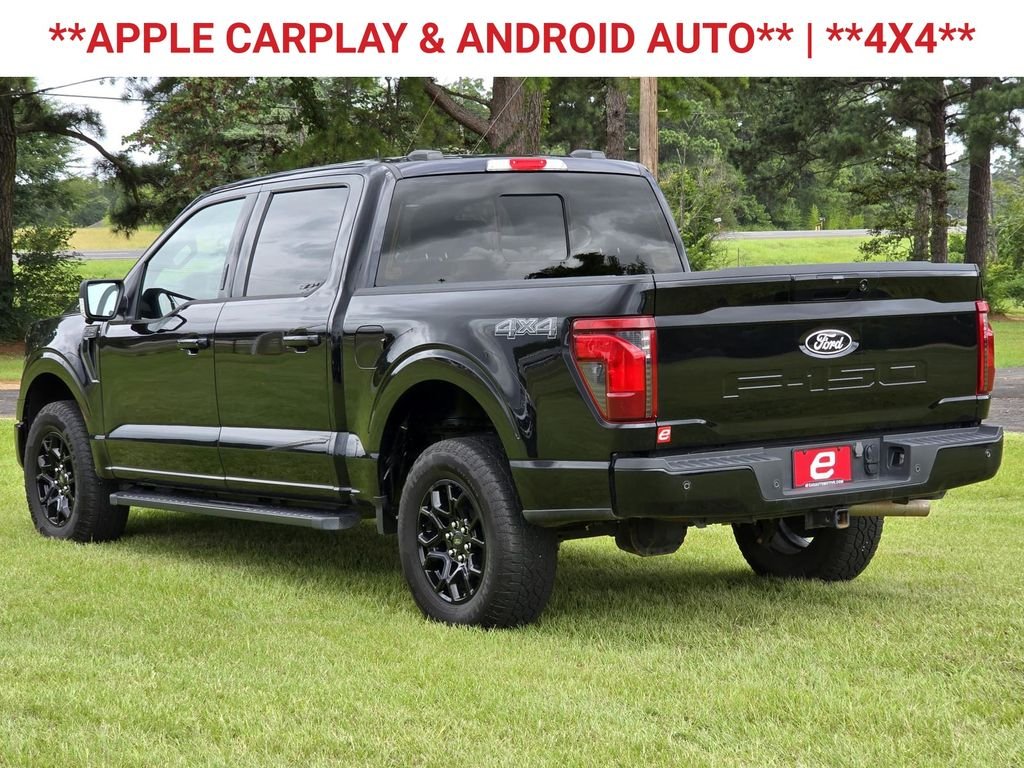 Used 2024 Agate Black Metallic Ford XLT image 6
