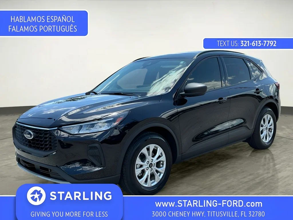 Used 2025 Black Ford Active image 1