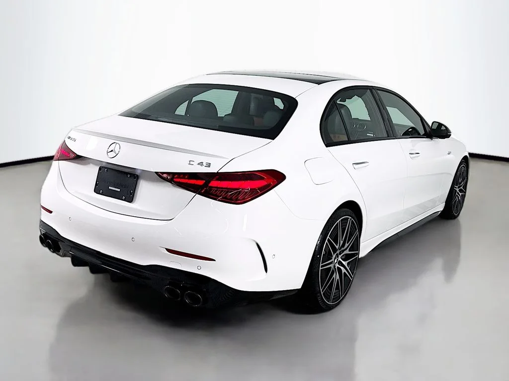 New 2026 Polar White Mercedes-Benz C 43 AMG® image 9