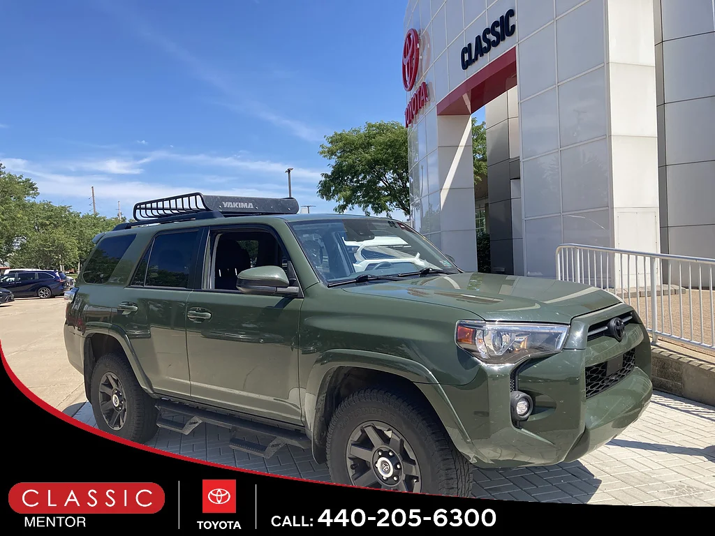 Used 2022 Army Green Toyota Trail Special Edition image 1