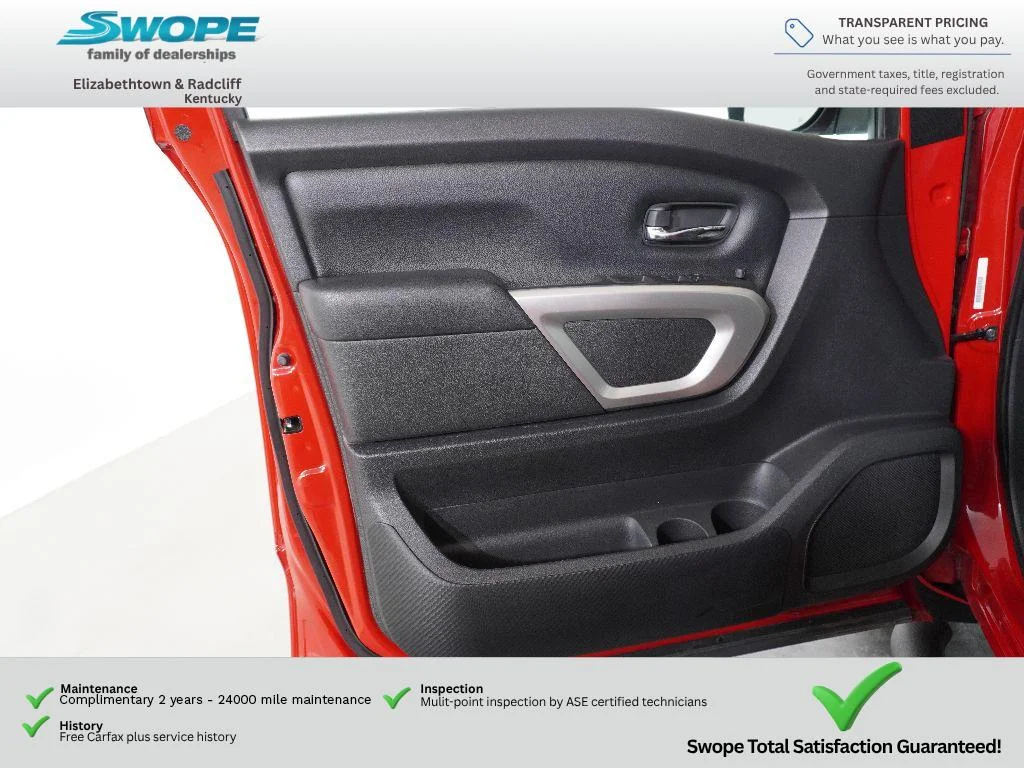 Used 2021 Red Alert Nissan SV image 18