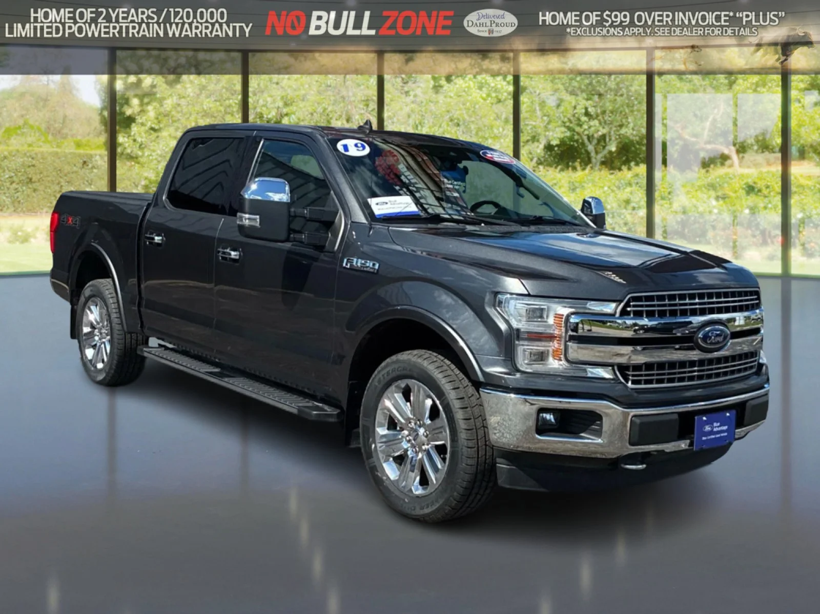 Certified Used 2019 Magnetic Metallic Ford LARIAT image 7