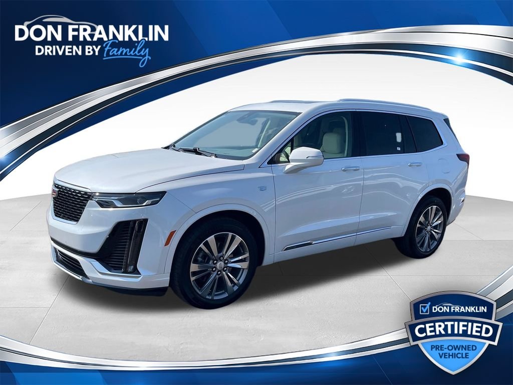 Used 2024 White Cadillac Premium Luxury image 1