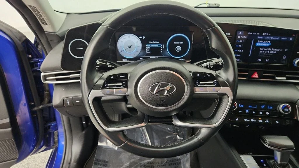 Used 2022 Intense Blue Hyundai SEL IVT w/ Convenience Package image 13