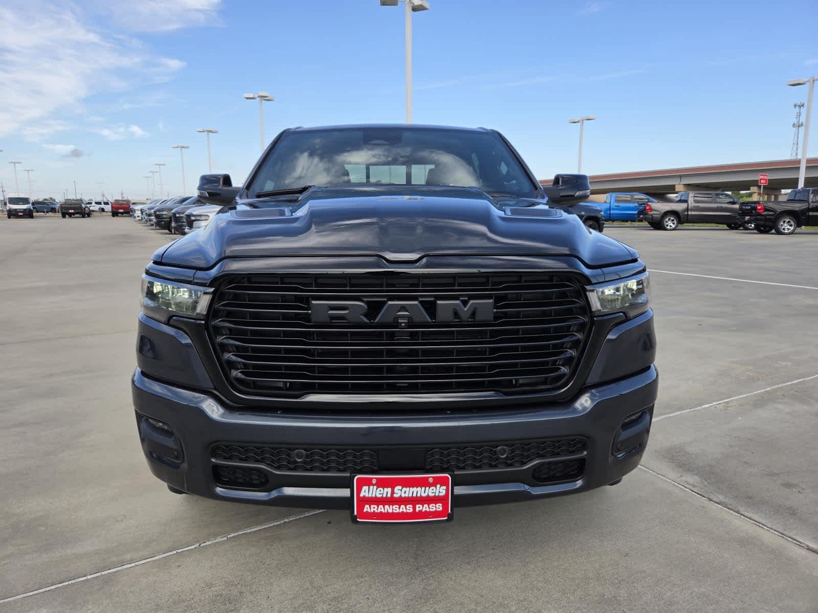 New 2027 Forged Blue Metallic Exterior Paint RAM Laramie image 8