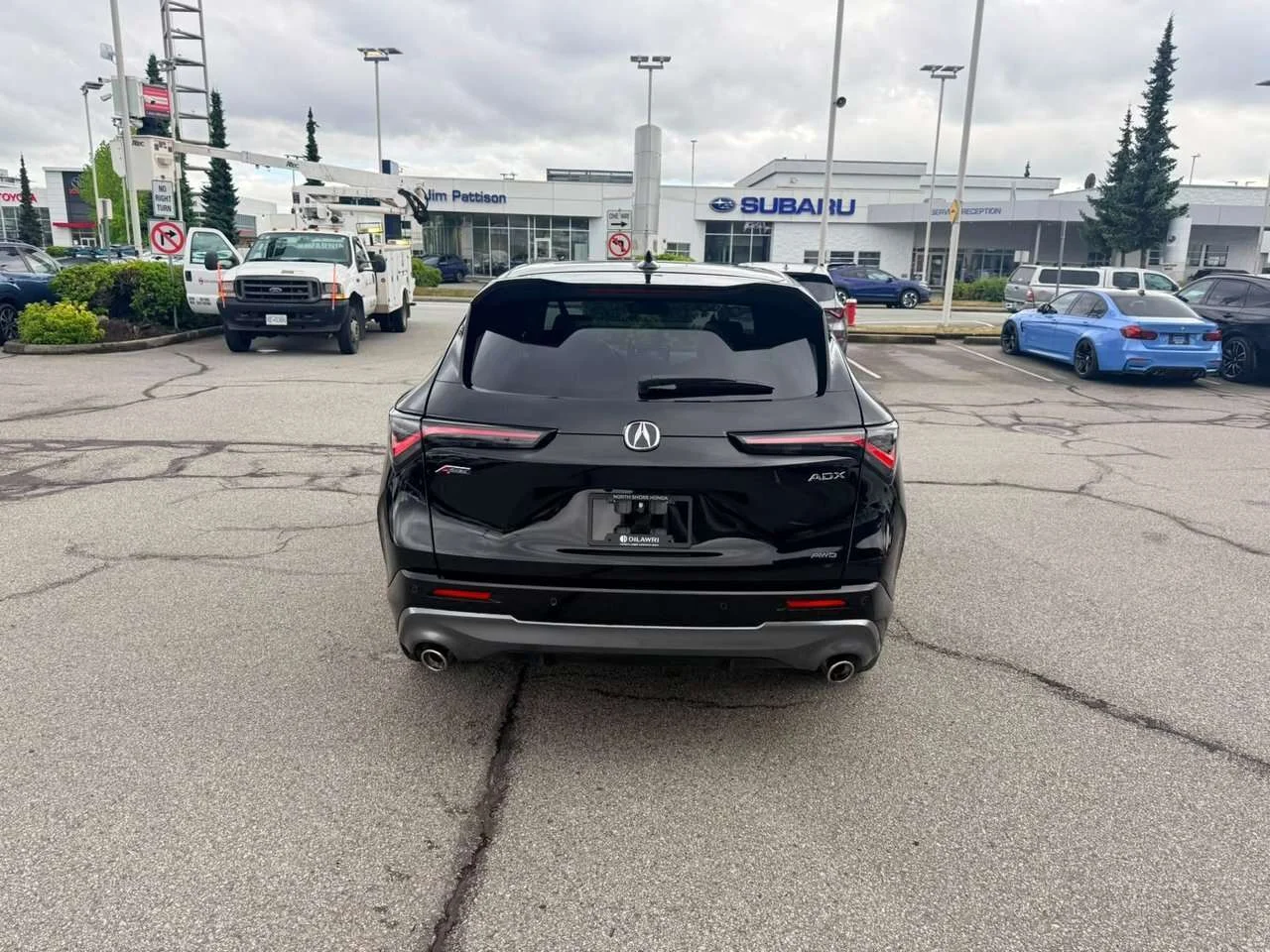 Used 2025 Crystal Black Pearl Acura Platinum Elite A-Spec Certified Pre-Owned   One Ow image 4