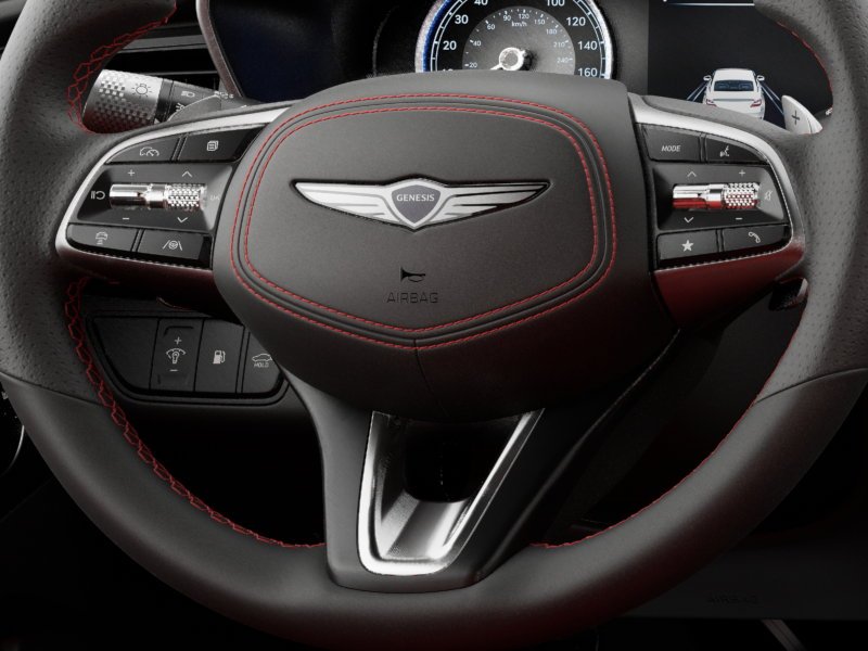 New 2026 White Genesis 3.3T Sport Prestige image 27