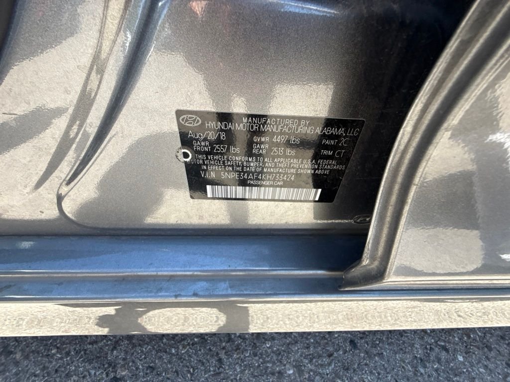 Used 2019 Gray Hyundai SEL image 13
